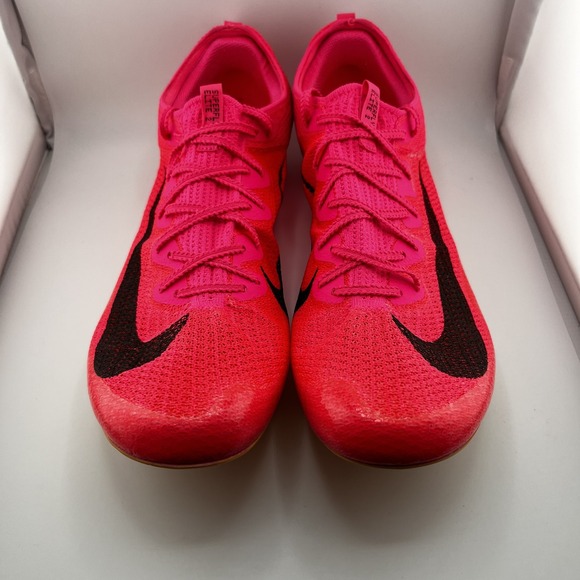 Nike ZoomX Dragonfly Track Shoes Mens 15 CD4382-600 AtomKnit Spikes Pink Bag New - Picture 4 of 16